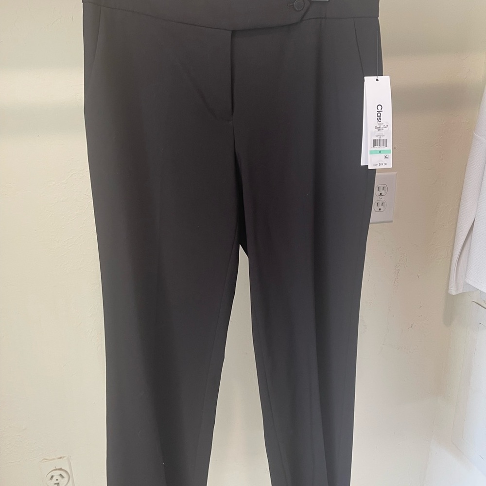 CALVIN KLEIN black dress slacks